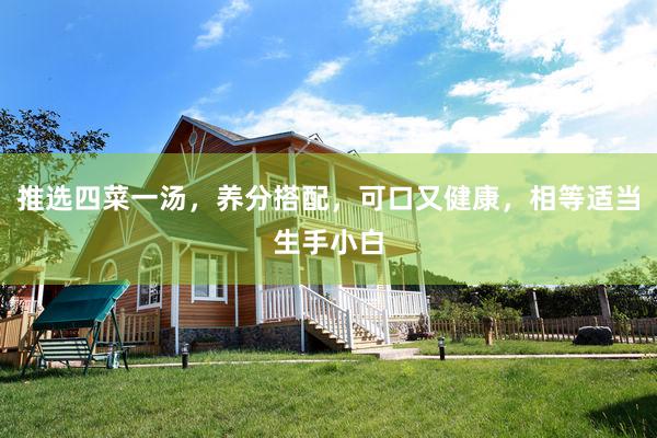 推选四菜一汤，养分搭配，可口又健康，相等适当生手小白