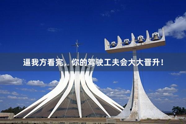 逼我方看完，你的驾驶工夫会大大晋升！